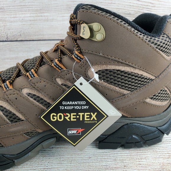 Merrell Moab 2 Mid GTX Hiking Boots Earth Men's Size 12.5 - Picture 8 of 9